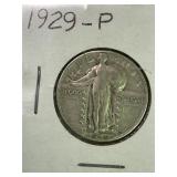 1929-P Standing Liberty Quarter Nice