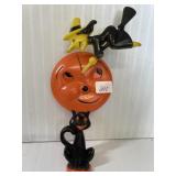 Early Plastic Halloween Witch on Spring