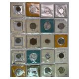 Foreign Coin Lot 1 Sheet