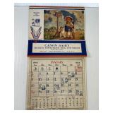 1944 Canon Dairy Calendar complete West Middlesex