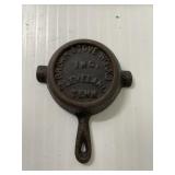 Cast Iron Brown Stove Works Ashtray