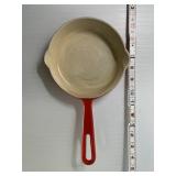 Lavec #16 Porcelain over Cast Iron Frypan