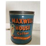 Maxwell House Coffee Tin