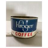 Kroger Coffee tin