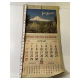 1945 Union Pacific Railroad Calendar