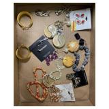 Tray of Costume Jewelry