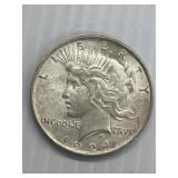 1924 Peace Silver Dollar BU