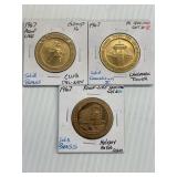 1967 Brass Casino Token lot
