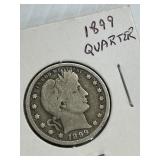 1899 Barber Quarter