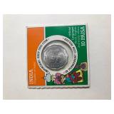 India 10 Paisa Coin in Cover