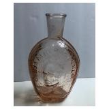 Antique Benjamin Franklin glass bottle