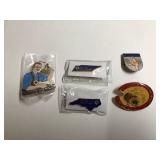 Vintage Lot of 5 Lions Clubs Pin