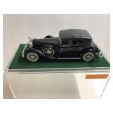 1/48 Scale Black Car in Case