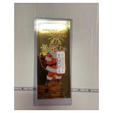 24K Gold 1/10 Gram Merry Christmas Santa Bill