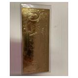 $10 Buffalo Bill Gold Plated Copy
