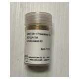 Presidential Dollar 20 Coins Set Uncirculated