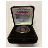 Elvis Presley Colorized 2002 Quarter