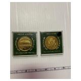 Lincoln Memorial & Washington DC Medallions
