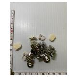 Bag of Office Clips-some Magnetic