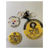 Pittsburgh Steelers Pins lot of 4