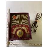 Vintage Emerson Bakelite Tube Radio Works