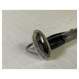 Silver Ring Marked Ster Theda