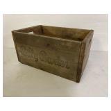 Vintage Billy Baxter Wood Crate