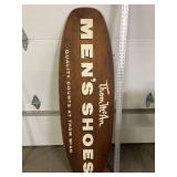 Thomas McAn shoes Wooden Sign