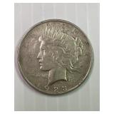 1923 Peace Silver Dollar