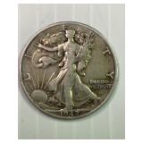 1942d Walking Liberty Silver Half