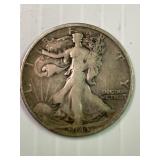 1943s Walking Liberty Silver Half