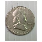 1961 Franklin Silver Half