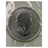 2011 BU Canada $5 1 oz Silver