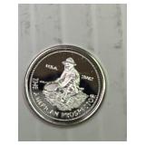 2012 Prospector 1 Gram Silver Bar