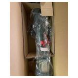 Lighted Lamp Post with Wreath NEW IN BOX