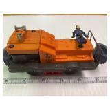 Lionel No 50 work car. Runs & Spins worker well