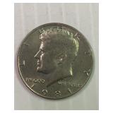 1981 Kennedy Half