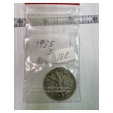 1935s Walking Liberty Half Dollar