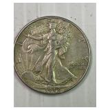 1942 Walking Liberty Half Dollar