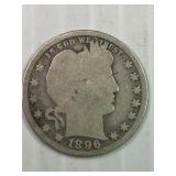 1896 Barber Quarter