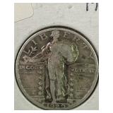 1929 Walking Liberty Quarter