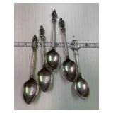 5 Collector Spoons