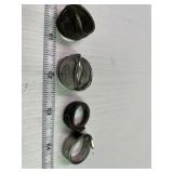 4 Spoon Rings