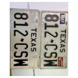 (2) 1986 Texas License