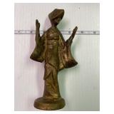 Brass Oriental Woman