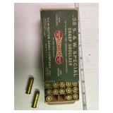 Remington Khleau Bore 38 Cal S&W Specials 50