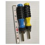 2 Magnetic Screw Drivers w/Tips