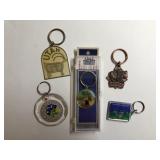 Lot of Vintage Key Chains