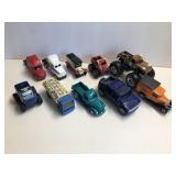 Mixed lot of Toy trucks