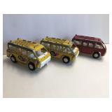 Tootsie Toy Lot of 3 Van